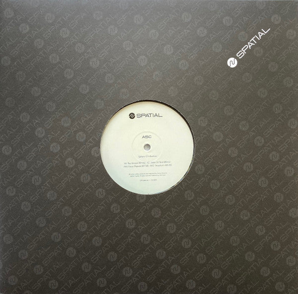 ASC : Sphere Of Influence  (12", EP, Ltd, Yel)