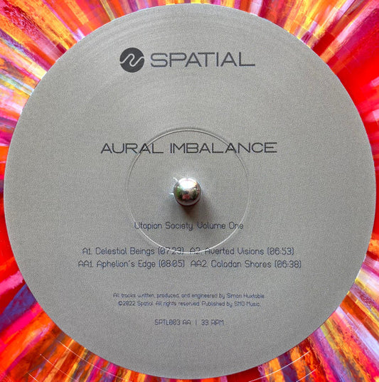 Aural Imbalance : Utopian Society, Volume One (12", EP, Ltd, Mul)