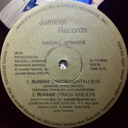 Randall Jermaine : Runnin' (12")