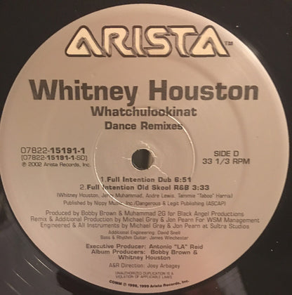 Whitney Houston : Whatchulookinat (Dance Remixes) (2x12")
