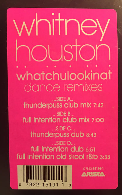 Whitney Houston : Whatchulookinat (Dance Remixes) (2x12")