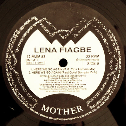 Lena Fiagbe : Visions / Here We Go Again (12", Single)
