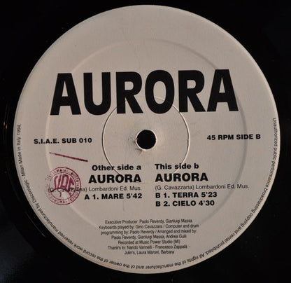 Aurora (7) : Aurora (12", Bla)