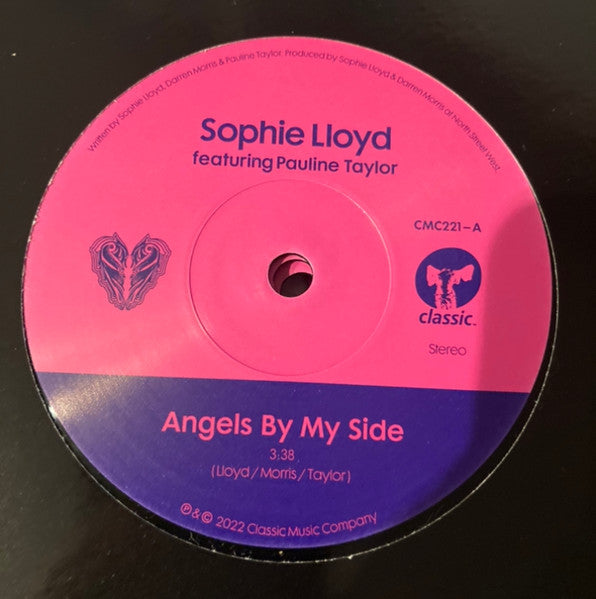 Sophie Lloyd Featuring Pauline Taylor : Angels By My Side (7")