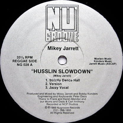Mikey Jarrett : Husslin Slowdown (12")