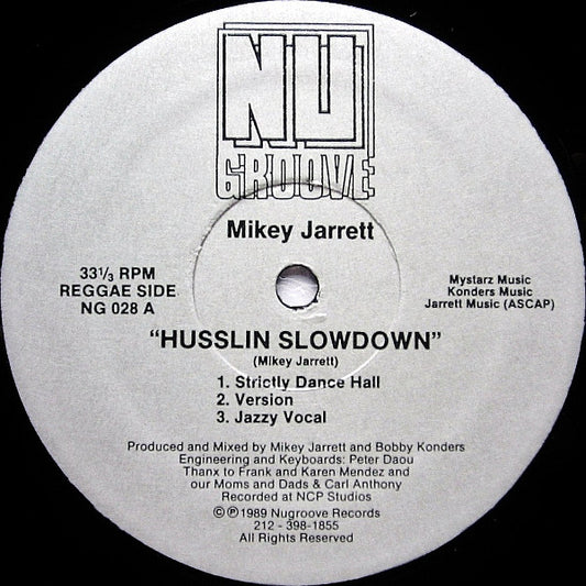 Mikey Jarrett : Husslin Slowdown (12")