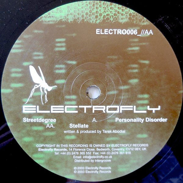 Streetdegree : Personality Disorder (12")