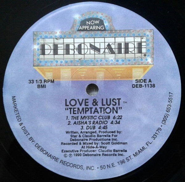 Love & Lust : Temptation (12")