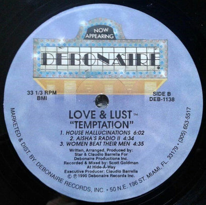 Love & Lust : Temptation (12")