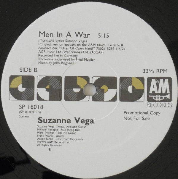 Suzanne Vega : Book Of Dreams (12", Single, Promo)