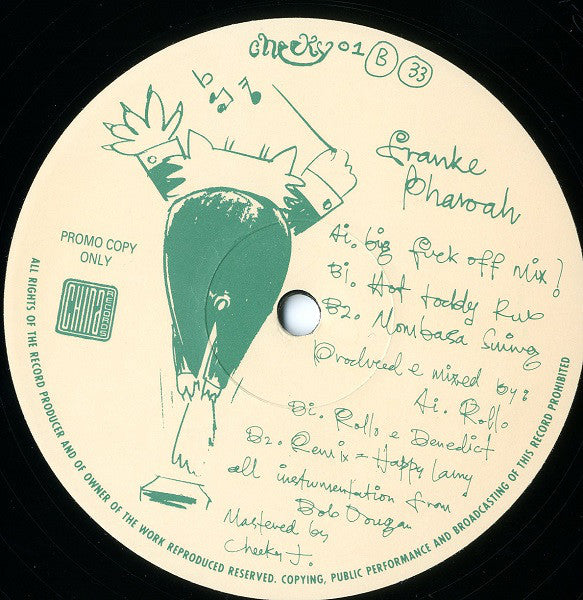 Franke Pharoah* : Understand This Groove (12", Promo)