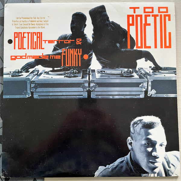 Too Poetic : Poetical Terror / God Made Me Funky (12", Promo)
