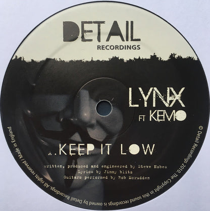 Lynx (7) ft Kemo (3) / Lynx (7) & Malibu* : Keep It Low / Bangin Arcs (12")