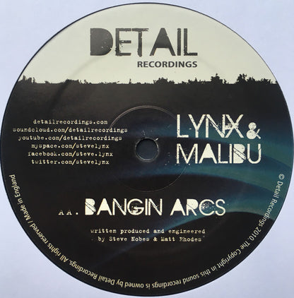 Lynx (7) ft Kemo (3) / Lynx (7) & Malibu* : Keep It Low / Bangin Arcs (12")