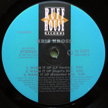 Kris Kross : Warm It Up (12", Single)