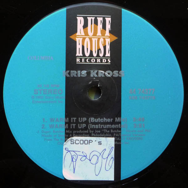 Kris Kross : Warm It Up (12", Single)
