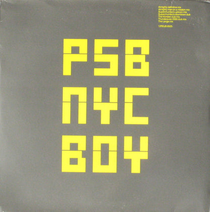 PSB* : NYC Boy (4x12", Single, Promo)