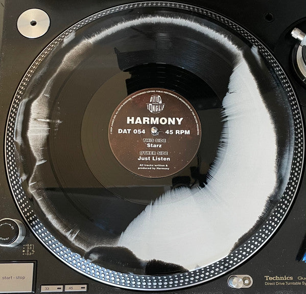 Harmony* : Just Listen / Starz (12", S/Edition, Bla)
