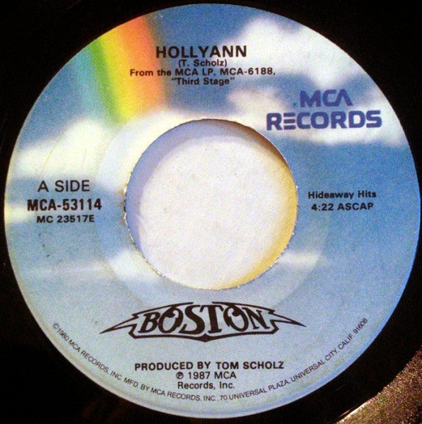 Boston : Hollyann (7", Single)