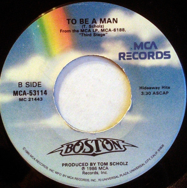 Boston : Hollyann (7", Single)