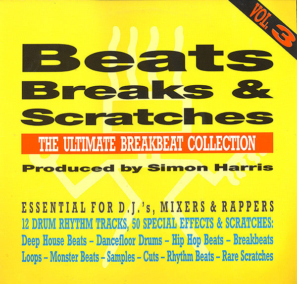 Simon Harris : Beats, Breaks & Scratches - Vol. 3 (LP, Comp)