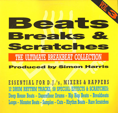 Simon Harris : Beats, Breaks & Scratches - Vol. 3 (LP, Comp)