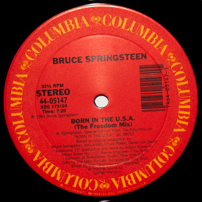 Bruce Springsteen : Born In The U.S.A. (12", Pit)
