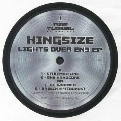 Kingsize* : Lights Over EN3 EP (12", EP)