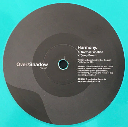 Harmony* : Normal Function / Deep Breath (12", Ltd, Tur)