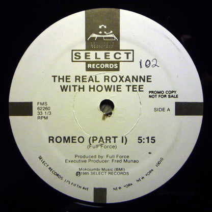The Real Roxanne With Hitman Howie Tee* : Romeo (12", Promo)