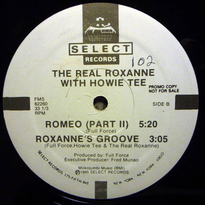 The Real Roxanne With Hitman Howie Tee* : Romeo (12", Promo)