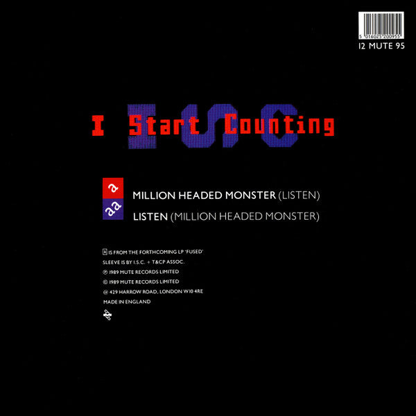 I Start Counting : Million Headed Monster (12", Single)