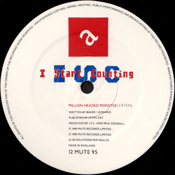 I Start Counting : Million Headed Monster (12", Single)
