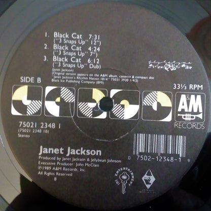Janet Jackson : Black Cat (12", Single)