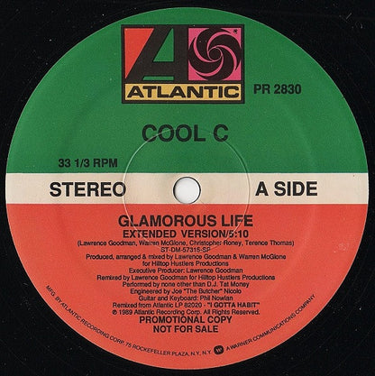 Cool C : Glamorous Life (12", Promo)