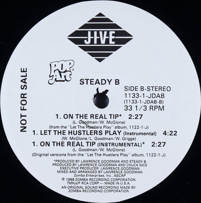 Steady B : Let The Hustlers Play (12", Promo)
