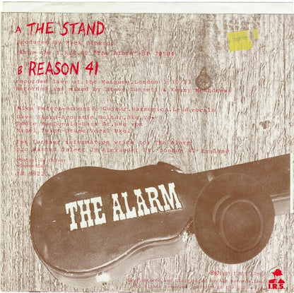 The Alarm : The Stand (7", Single, Styrene)
