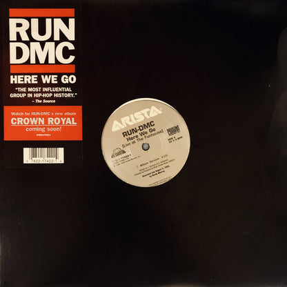 Run DMC* : Here We Go (Live At The Funhouse) (12", Maxi)