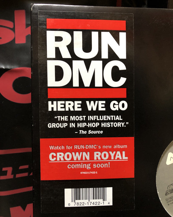 Run DMC* : Here We Go (Live At The Funhouse) (12", Maxi)