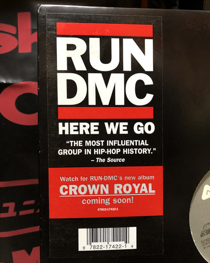 Run DMC* : Here We Go (Live At The Funhouse) (12", Maxi)