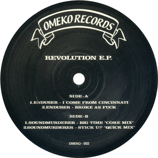 Enduser / Soundmurderer : Revolution E.P. (12", EP)
