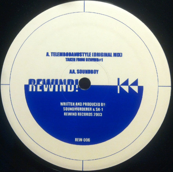 Soundmurderer & SK-1 : Telembodanustyle / Soundboy (12")