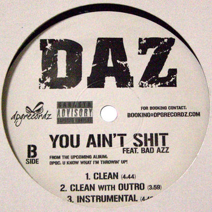 Daz Dillinger Featuring Soopafly : Dogg Catcha (12", Single)