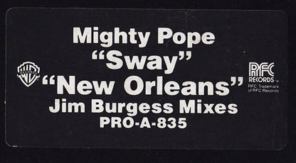 Mighty Pope : Sway / New Orleans (12", Promo)