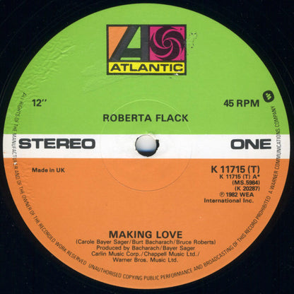 Roberta Flack : Making Love (12")