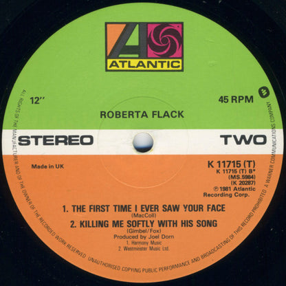Roberta Flack : Making Love (12")
