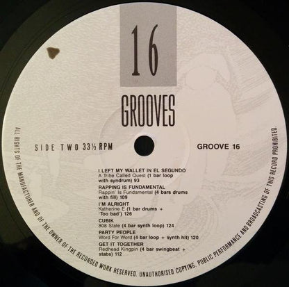 Various : The Grooves 16 (LP)