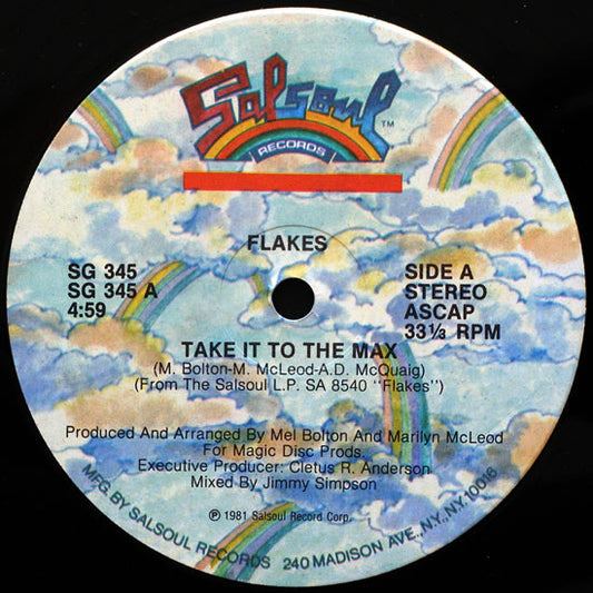 Flakes : Take It To The Max (12", Single)