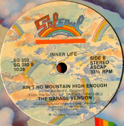Inner Life : Ain't No Mountain High Enough (12", Single)