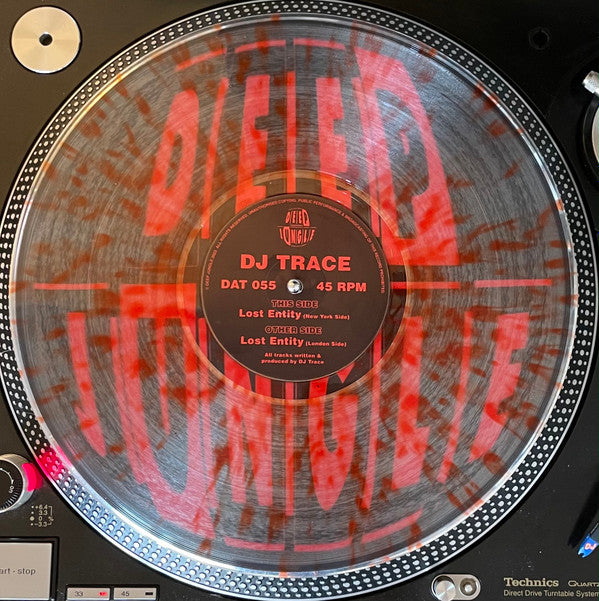 DJ Trace : Lost Entity (London Side) / Lost Entity (New York Side) (12", RE, S/Edition, Cry)
